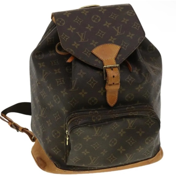 EXTRA LARGE❗️LV BACKPACK✨LOUIS VUITTON MONOGRAM VINTAGE BACKPACK MONTSOURIS GM - Picture 1 of 6